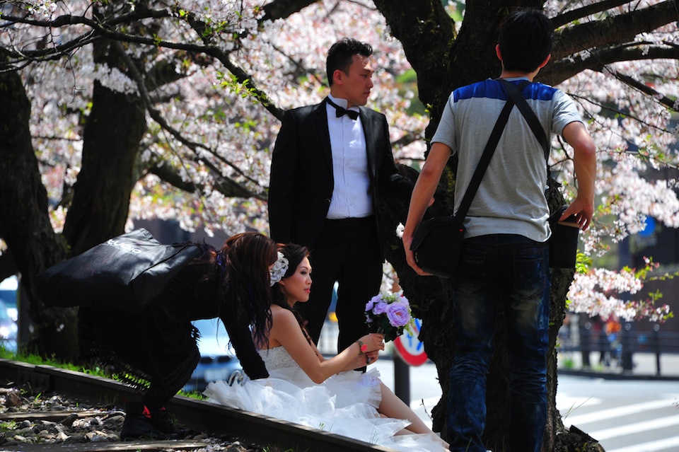 Getting set for photos